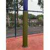 Generic Imbottitura per la protezione della posta, per tutte le stagioni, rotonde, per garage, cantina, campi all'aperto, canestri da basket, campi da gioco, altezza da 122 a 248 cm