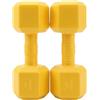 SunsoilGiant 2 Pezzi Manubri Bambini Giocattolo Allenamento Sport Attrezzi Fitness Pp Leggeri Facili da Trasportare Adatti per Esercizi Educazione Prima Infanzia