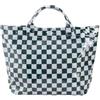 APLVFFZH Borsa sportiva da palestra, borsa da spiaggia per viaggi, vacanze, shopping e picnic, Verde Bianco