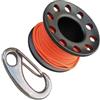 QUILSTM Clip in Acciaio Inossidabile Svasata Attrezzatura affidabile per subacquei e Snorkeling L'esclusiva svasatura Consente Un Facile avvolgimento con i