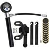 Stylebest Kit Pompa per Bicicletta Pompa Ad Aria con Display Digitale Compatta e Portatile per il Gonfiaggio dei Pneumatici e la Riparazione delle Forature per gli Appassionati di Biciclette e