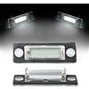 Aghami Luce del Piatto PORTATO Lampada del Numero della Luce della Targa per VW. Caddy MK3 2K. Syncro 5 Golf 4 Passat B6 3C B5.5. Jetta 3 Touran Skoda superba B5 Octavia Piastra di Licenza a LED