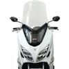 BRIXIAMOTO FABBRI parabrezza moto trasparente EXCLUSIVE compatibile con SUZUKI AN BURGMAN 400 2018-2018