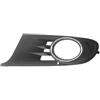 Generico Griglia Sinistra Paraurti Anteriore Nera Con Sede Fendinebbia Con Cornice Cromata Compatibile Per Golf VI Dal 2010 Al 2012 Codice Originale 5K08536659B9