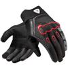 REV'IT! Revit Hyperspeed 3 Guanti da motocicletta, nero/rosso neon, XL