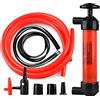 CGEAMDY Pompa a Mano a Sifone Multiuso per Benzina Gasolio Diesel Acqua Liquidi, Pompa di Trasferimento del Liquido per Gasolio Benzina Auto Diesel, Pompa Estrattore per Aspirazione Olio Motore