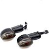 wanhaoaony Frecce Moto Indicatore di direzione anteriore/posteriore lampeggiante Lampada deviazione Moto adatta for YAMAHA YZF R1 YZFR6 FZ1 FZ8 Fazer FZ1N FZ6R XJ6(Smoke)