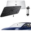 ECOZEN Ombrello Parasole Auto interno Renault Captur 2 2020-2026 Schermo Copriparabrezza Schermo Raggi UV Parasole pieghevole su misura Autoadesivo Parasole Pieghevole Parabrezza Captur 2 Accessori