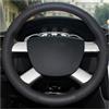 Ropaix Copri Volante Per Ford Per Kuga 2008-2011 Per Focus 2 2005-2011 Per C-MAX Accessori Per Interni Auto Coprivolante Fai Da Te Per Auto Treccia Copri Volante per Auto(Orange Thread)