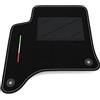 Somer Car Tappetino Auto SOLO LATO GUIDA 1pz compatibile con Opel Corsa F Hybrid 2024-2026 | 1 tappeto su misura in moquette, bandiera Italia