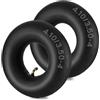 SIPARTS 4.10/3.50-4 Camere d'aria, 2 Pezzi Heavy Duty 4.10 3.50-4/410/350-4 con Staffa Valvola Curva per Carrelli, Tagliatulle, Trasportatori Manuali, Carrelli 4, Trattori, Golf Cart