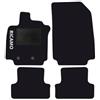 GPDESIGN CLIO 2005>2012 SET 4 TAPPETINI PER AUTO TAPPETI SU MISURA SPECIFICI SAGOMATI COMPATIBILI PER CLIO 2005 2006 2007 2008 2009 2010 2011 2012