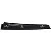 Axorafow Pannello di rivestimento per montante B in ABS per Fiesta 2 porte 3 porte (2002-2008) - Modanatura decorativa per portiera OEM 1473663/1473662 nero (destro)