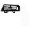 Kakulkomen LHD Front Row Wind Right Center Nero Aria Condizionata Vent Dash Copertura Griglia Pannello Con Piastra Cromata Per BMW Serie 5 F10 F18 (Destra)