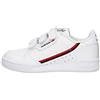 Adidas Continental 80 Cf, Scarlet Da Ginnastica Unisex Bambini E Ragazzi, Ftwr White, 32 EU