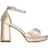 REFRESH - Sandali Donna Oro - Scarpe comode e versatili - Moda casual - Modello 17525306 (Misurare 40)