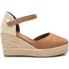 REFRESH - Espadrillas Donna Camel - Scarpe comode e versatili - Moda casual - Modello 17264403 (Misurare 38)