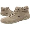 LOVEWLVNCL Scarpe ortopediche traspiranti impermeabili da uomo e da donna Vogldeck - Scarpe da passeggio a piedi nudi fatte a mano for esterni, leggere, casual, for escursionismo, lavoro e uso quotidiano(Cachi,4