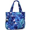 Chase Chic Borsa da Spiaggia Grande Donna, ChaseChic Borsa da Piscina Floreale Impermeabile e Antisabbia, Borsa a Tracolla con Cerniera alla Moda per Viaggi, Palestra, Nuoto e Vacanze al Mare