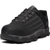 Timberland PRO Mens Powertrain Sport Lega di Sicurezza Puntale Elettrico Pericolo, Raptek nero, 48 EU