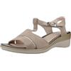 Stonefly - Sandalo Vanity III 21 Donna Suede - 37 - Taupe