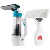 Di4 ASPIROJET Duo Pulisci-Vetri 2 in 1, Esclusiva Testa Flessibile, Autonomia 35 min, Bateria al Litio, 3,7 V, Plastica