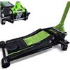 Hoteche Crick Auto 5 Ton Cric Carrello Sollevatore idraulico Doppio Pistone Ribassato 65