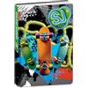 SJ GANG STYLE JAM GANG Diario Scuola Datato 10 Mesi per Bambini, 14 x 20,6 cm, Copertina Imbottita Skateboard, Segnalibro Integrato e Stickers Inclusi