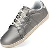 TARELO SINCE 1986 TARELO Scarpe A Piedi Nudi Donna Puntera Larga Sneakers Zero Drop Minimaliste Passeggio Casual Leggere Barefoot Shoes Taglia 36-41(B Nero, 39)