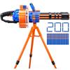 XSHOT Insanity Dart Storm con 200 Dardi Air Pocket Technology di ZURU - Blaster motorizzato con doppio motore e canne rotanti, treppiede, giocattolo da esterno per ragazzi, ragazze, 8 anni