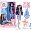 ZURU MY MINI My Mini Mom & Baby Surprise (Maria) Pregnant Doll + Newborn Baby di ZURU