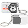 Jiawu Fotocamera Digitale, Videocamera HD Compatta con Rilevamento del Movimento, Mini Videocamera, Mini Videocamera Portatile, Supporto DV Tascabile Personale Scheda TF da 32 GB (Grigio argento)