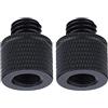 KACCDE 2pcs 3/8 a M8 M10 Vite Della Macchina Fotografica Treppiede Connessione Base di Montaggio Fisso Vite di Conversione per Fotocamera SLR Fotografia Accessorio DSLR Conversione Fotografica Accessori