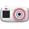 Jayruit Fotocamera digitale a doppio schermo da 2,5 K con 48 MP, zoom 16x, WiFi e display principale da 3 pollici, fotocamera compatta per vlogging per principianti, supporta 256 GB per scheda SD (nero