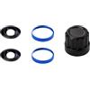 Tidgel Set di lenti intercambiabili per Insta360 X5, vetro ottico HD, confezione da 2 con anelli in lega, coperture protettive compatte per viaggi e fotografia di sport all'aria aperta (blu)