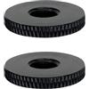 Oxxggkao Metallo 3/8 Fotocamera Vite di Fissaggio con Impugnatura Texture per Quick on Arm Tablet Nut Adapter 2PCS Alluminio Miscela Dado Manopola