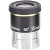 NINMORTH Ampio telescopio astronomico da 66 gradi, 3,2 cm, alloggiamento in metallo verde viola rivestito per visione profonda, campeggio, escursionismo