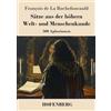 Henricus - Edition Deutsche Klassik GmbH Sätze aus der höhern Welt- und Menschenkunde: 500 Aphorismen