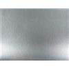 DecoMeister Pellicola Adesiva per Mobili 67,5x50 cm - Carta Adesiva Effetto Metallico per Rinnovare Porte, Tavoli e Scaffali - Pellicola Decorativa Lavabile in PVC - Alluminio Liscio Argento