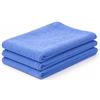 Terryshop74® Kit 3 Panni in Microfibra per Scopa 50x70 cm Blu - Panni Pavimenti con Taglio Centrale, Super Assorbenti, Lavabili e Riutilizzabili, Ideali per Pulizia Casa, Piastrelle, Parquet e Marmo