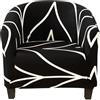 uyeoco Copripoltrona Coprisedili Poltroncina Club Copripoltrona 1 Posto Fodera per Poltrona Chesterfield 1 Posto Cocktail Sedia Coprisedie per Bar Tullsta Verde (Color : #23)