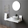 Kiamami Valentina - Specchio Moderno Rotondo 60 cm senza cornice