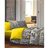 CapitanCasa Parure Sacco Copripiumino in Cotone Made in Italy Fantasia City Londra NY Singolo New York