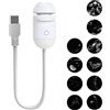 Generic Proiettore Starry Sky Mini Galaxy a 2 in 1 | Galaxy Dream Star Projector Night Light | Lampada Notturna Proiettore Galassia per Camera da Letto | Lampada LED per Soffitto, Parete, Decorazione Ambienti