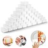 POWOBEST Spugna Magica, 50Pezzi Gomma Magica Mastrolindo Magic Melamine Sponge，Spugne Magiche per Muro, Cucina, Casa, Scarpe, Muri, Eliminazione Macchie Ostinate Senza Prodotti Chimici