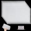 EXIN DEHCEN 8 Pezzi Plastic Canvas 20 X 30Cm per Borse Uncinetto