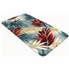 Comart - Tappeto Cucina Austin - Folhas Tropical 50x75cm - Antiscivolo