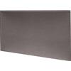 mollis homelike interiors MOLLIS - Pannello da parete rettangolare e decorativo, adatto come testiera o protezione dagli impatti, riduce il suono e migliora l'acustica, in schiuma, 60 x 30 cm, marrone