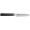 KAI Shun Classic coltello universale giapponese 10 cm lunghezza lama - Coltello damasco 32 strati nucleo VG MAX - 61 (±1) HRC - Manico in legno di Pakka - Made in Japan - Coltello da verdura
