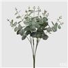 EDG - Enzo De Gasperi Eucalipto Bell Ramo Artificiale Decorativo Sintetico Verde Scuro H50 cm